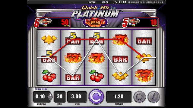 Quick Hit Platinum Slot